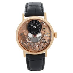 Breguet Tradition 18k Rose Gold Skeletons Dial Manual Wind Watch 7027BR/R9/9V6