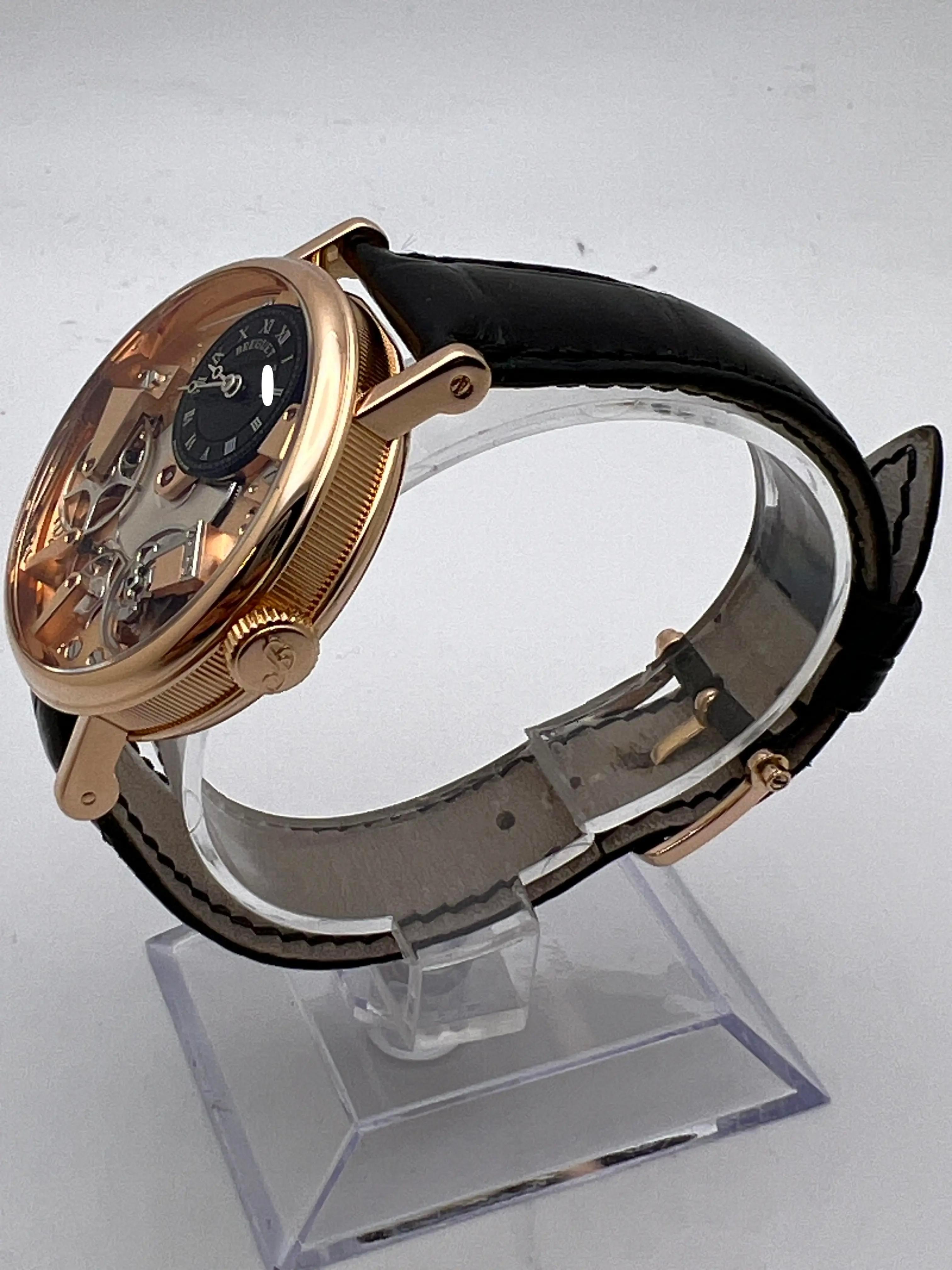 Breguet Tradition Handaufzug 37mm 7027BR/R9/9V6 18K Roségold Boxpapiere mit Schachtel 2