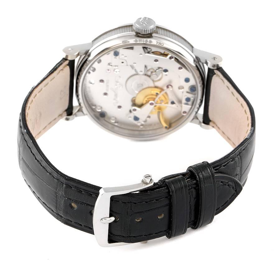 Men's Breguet Tradition Skeleton Dial White Gold Manual Wind Mens Watch 7027bb