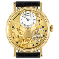 Breguet Tradition Yellow Gold Open Dial 7027BA/11/9V6 Watch