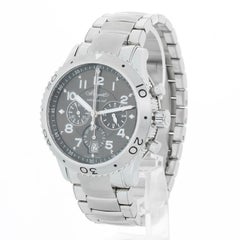 Breguet Transatlantique Type XXI Flyback Men's Stainless Steel Chronograph Watch