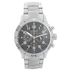 Breguet Transatlantique Type XXI Flyback Men's Stainless Steel Chronograph Watch