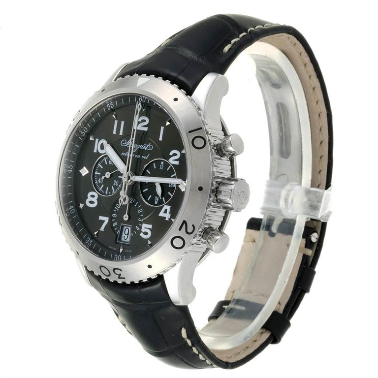 Breguet Transatlantique Type XXI Flyback Ruthenium Dial ...