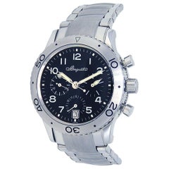 Breguet Type XX 3820ST/H2/SW9, Black Dial, Certified and Warranty