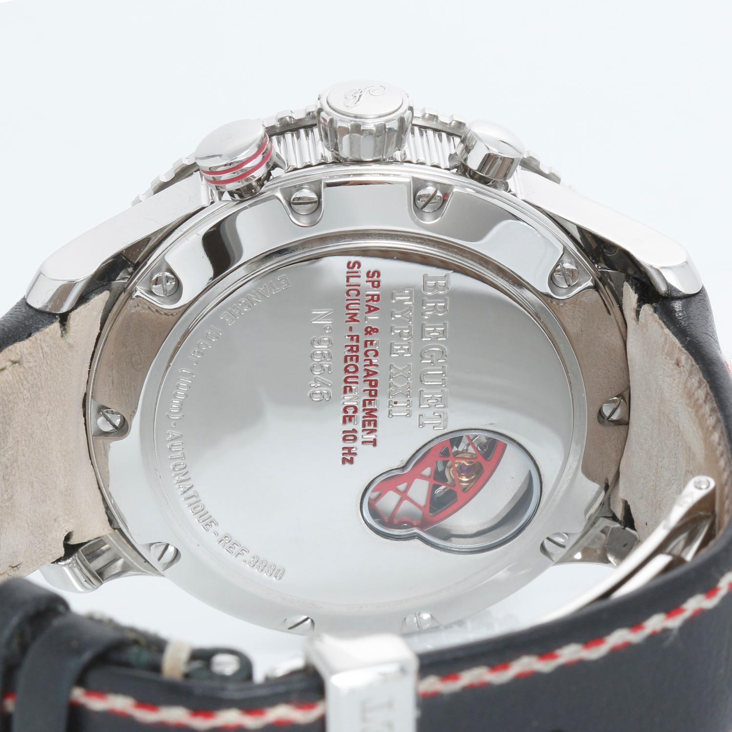 Breguet Type XXII  Transatlantique Chrono Men's Watch Ref 3880 For Sale 2