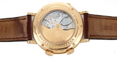 Breguet Yellow Gold Classique Réveil du Tsar Dual Time Wristwatch Ref 5707 BA
