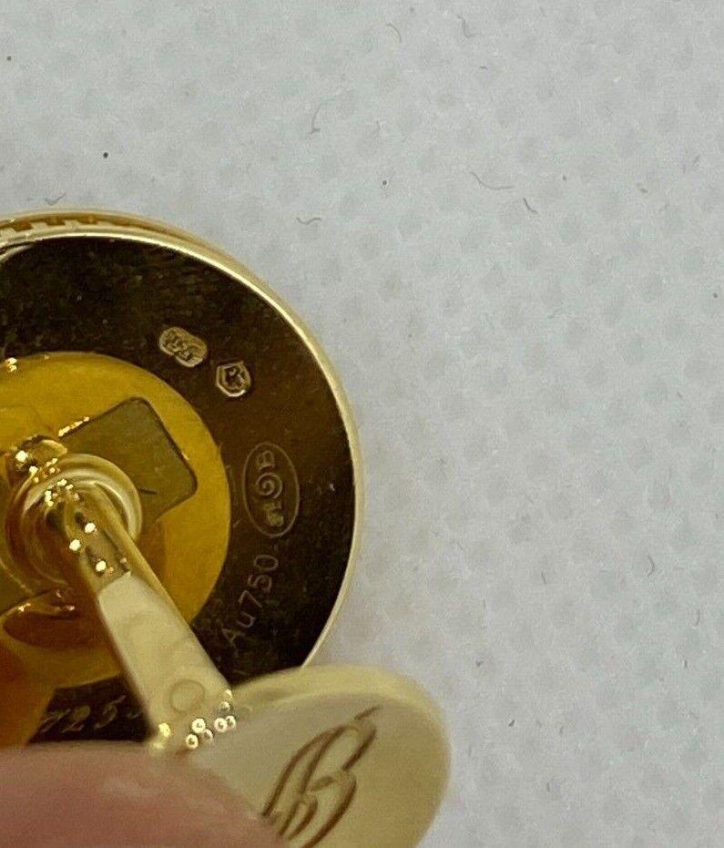 black and gold cufflinks