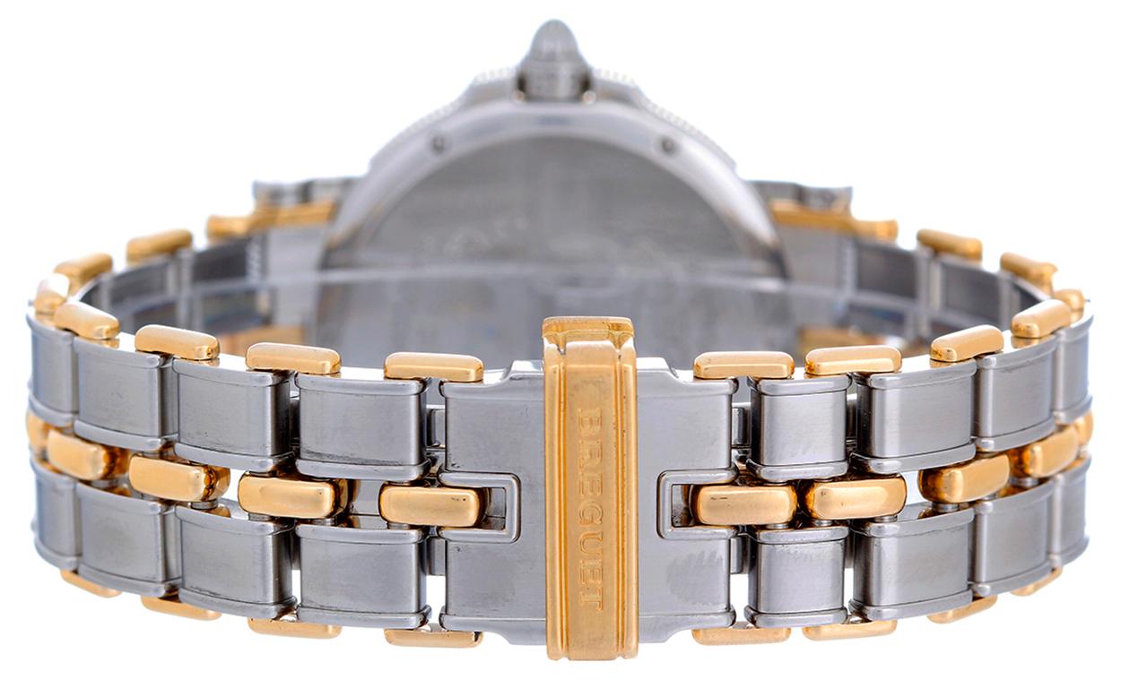Men's Breguet Yellow Gold Stainless Steel Marine Automatic Wristwatch