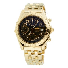 Breitling 18 Karat Gelbgold Chronomat Gold Uhr