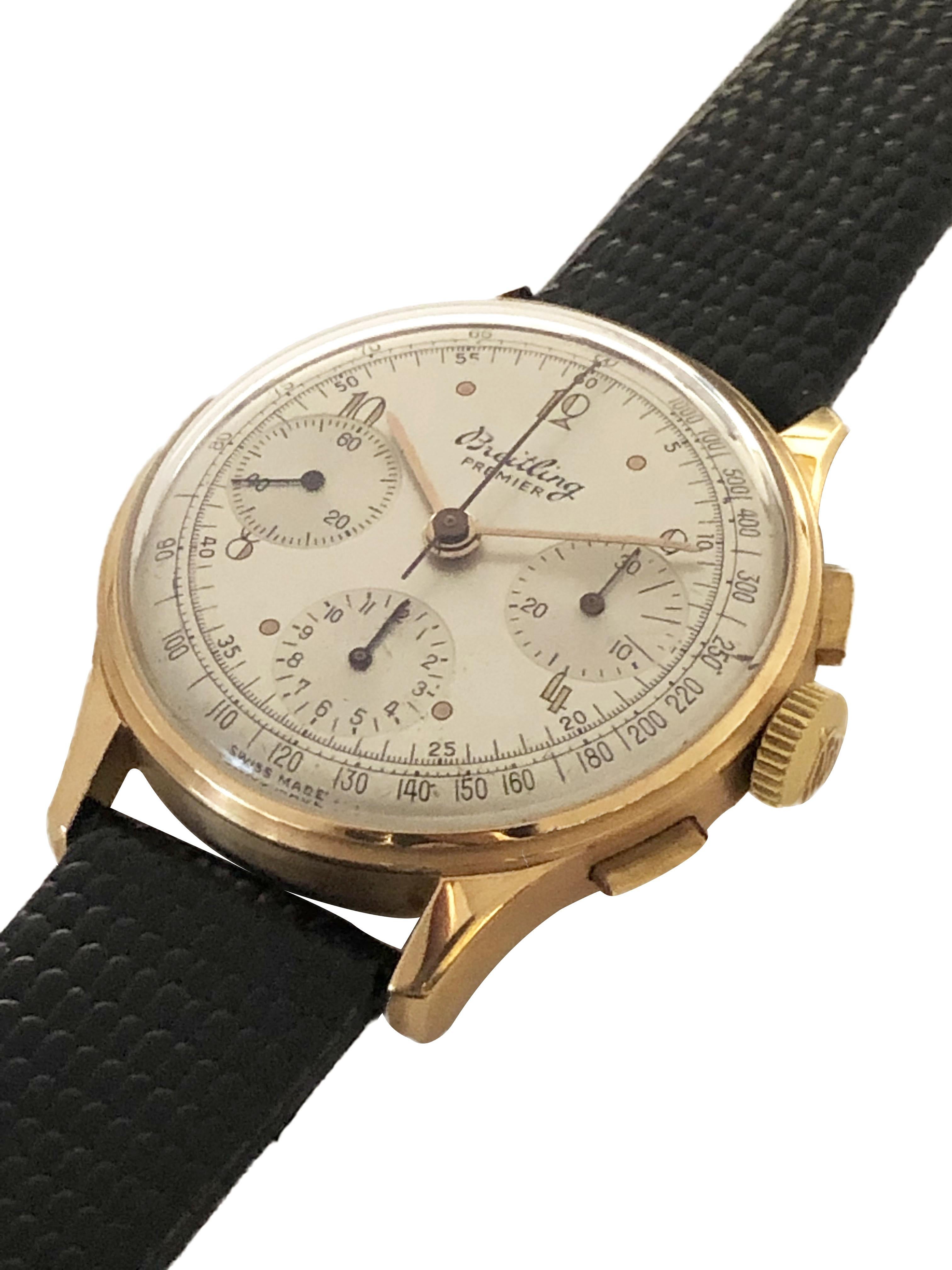 breitling rose gold