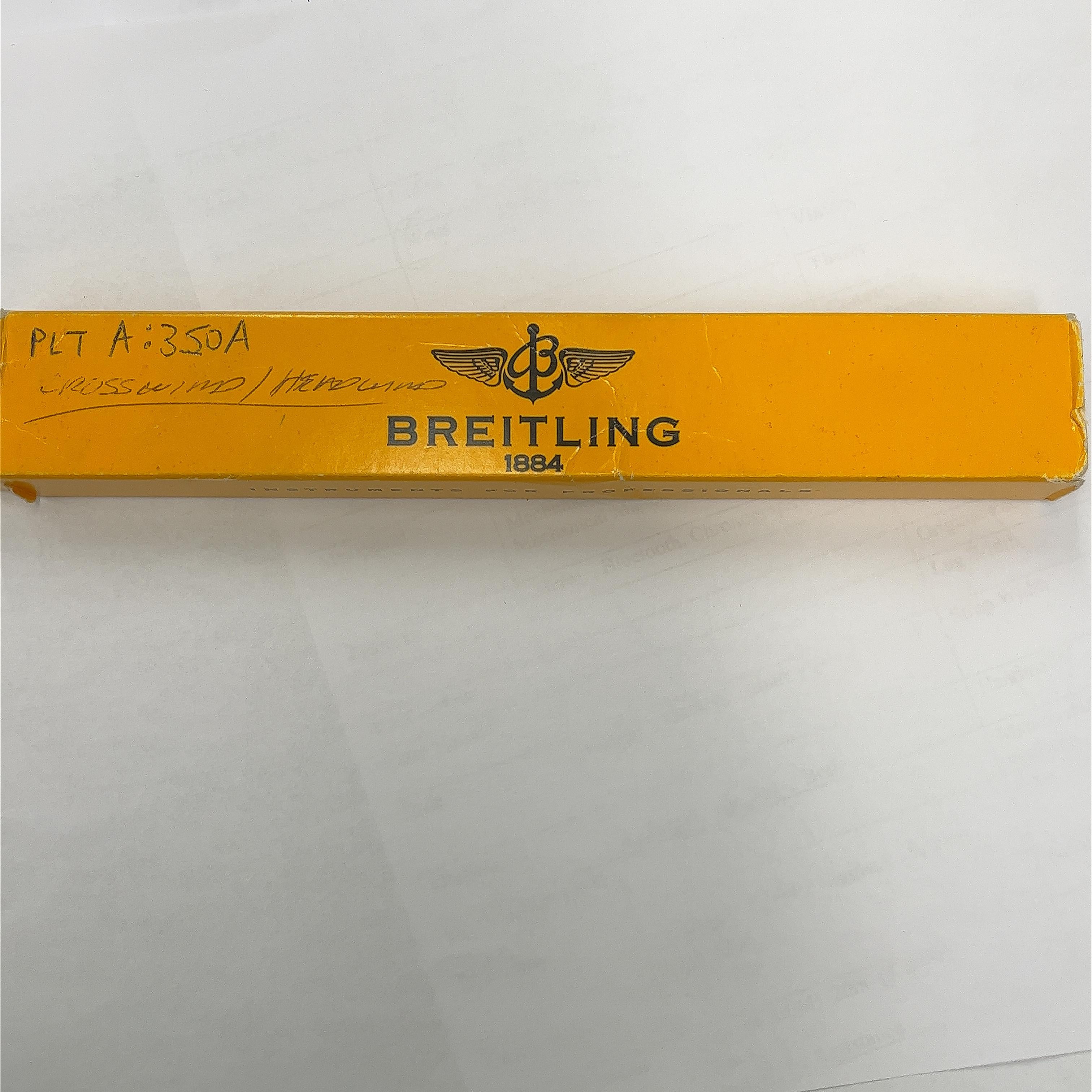 Breitling 350A Bracelet de montre à remontage tête-de-poule en acier inoxydable 18 mm 2