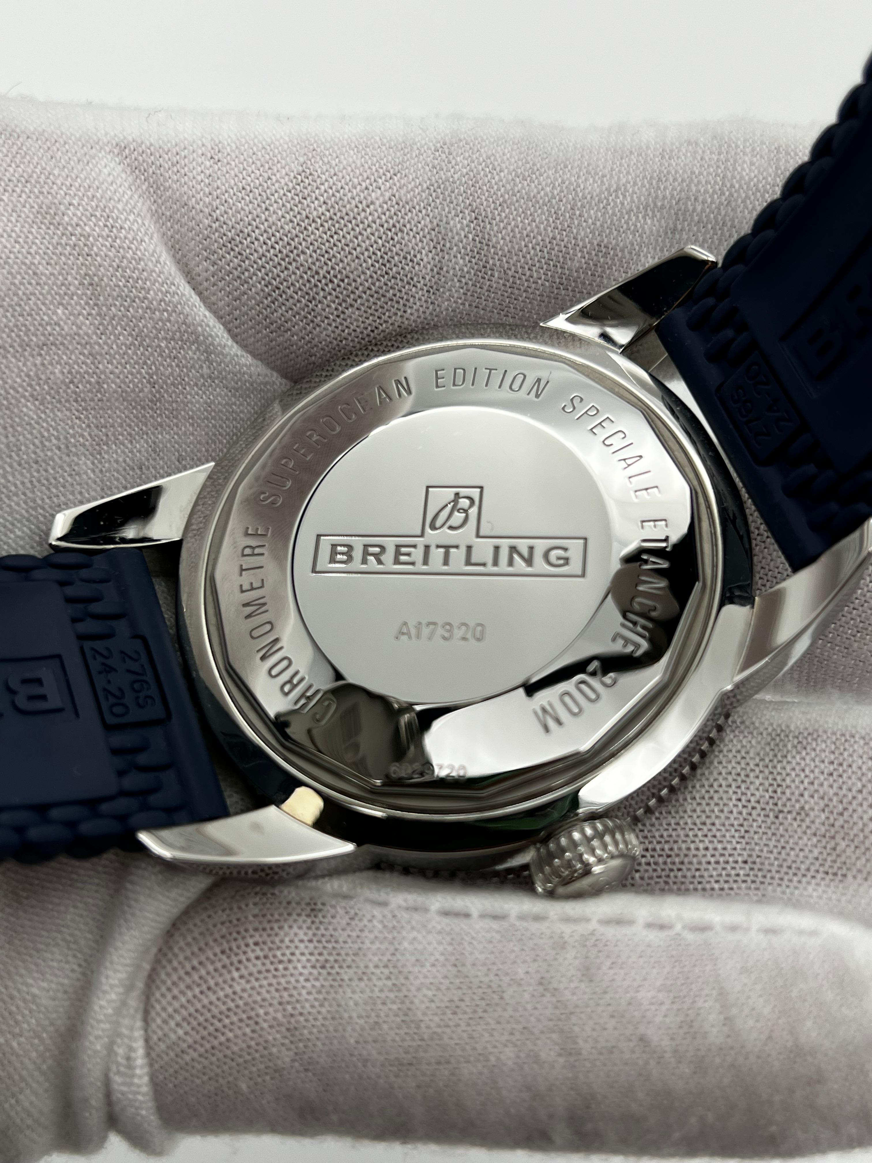 Breitling A17320 Superocean Heritage 46 Stainless Steel Box Booklet 4