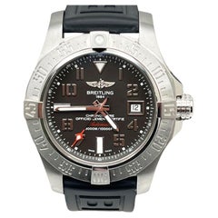 Breitling A17331 Avenger II Seawolf, sangle en acier inoxydable et caoutchouc