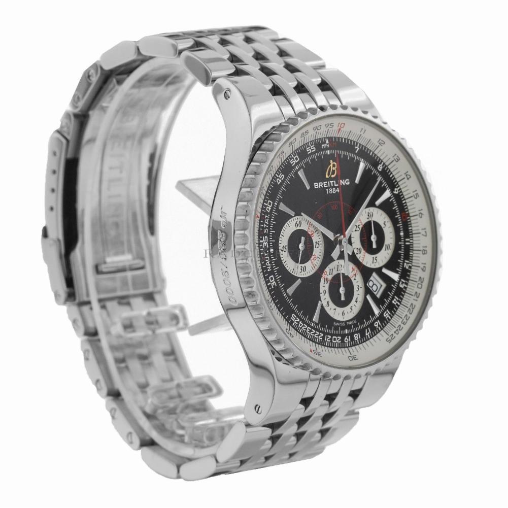 Breitling Montbrillant Reference #:A23351. men's  stainless steel, Breitling, Navitimer  A23351, automatic self wind. Verified and Certified by WatchFacts. 1 year warranty offered by WatchFacts.