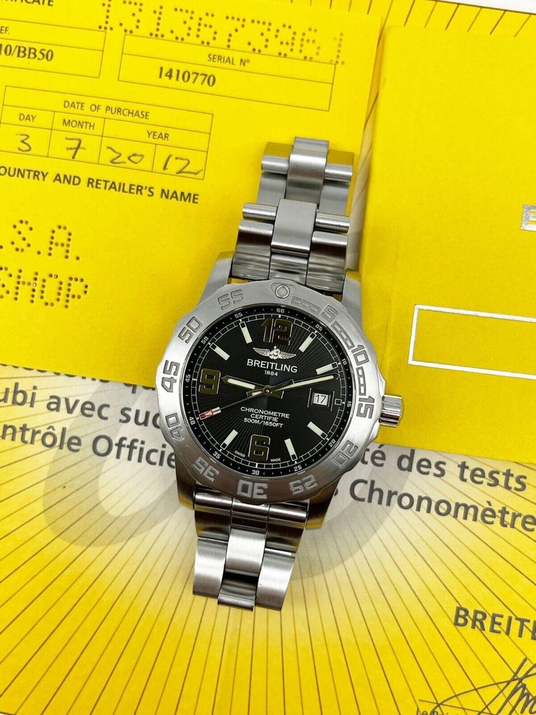 Breitling Superocean Stainless Steel A17391 | Stock 21370 Breitling Superocean Stainless Steel A17391 | Stock 21370