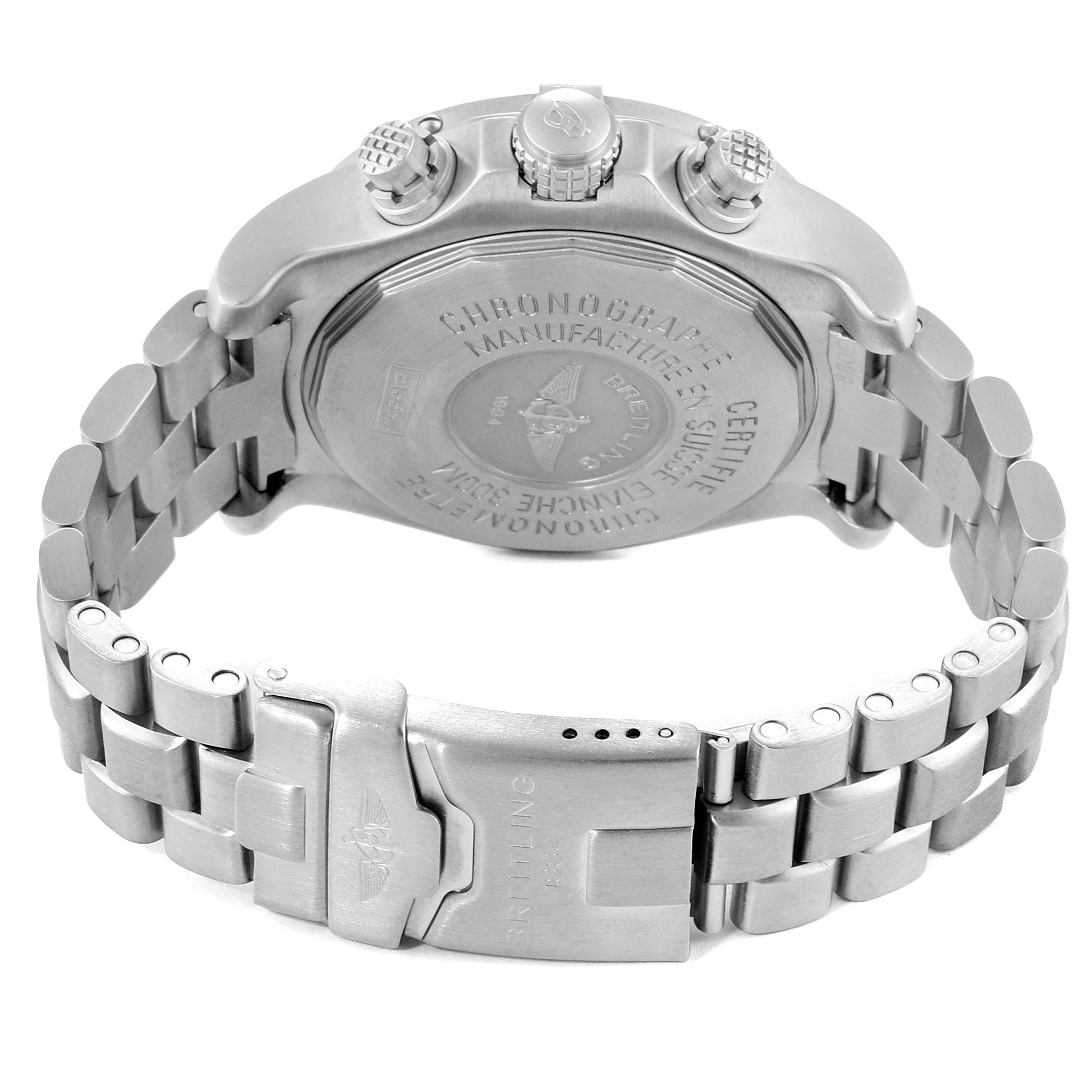 Breitling Aeromarine Avenger Chronograph Titanium Men's Watch E13360 1
