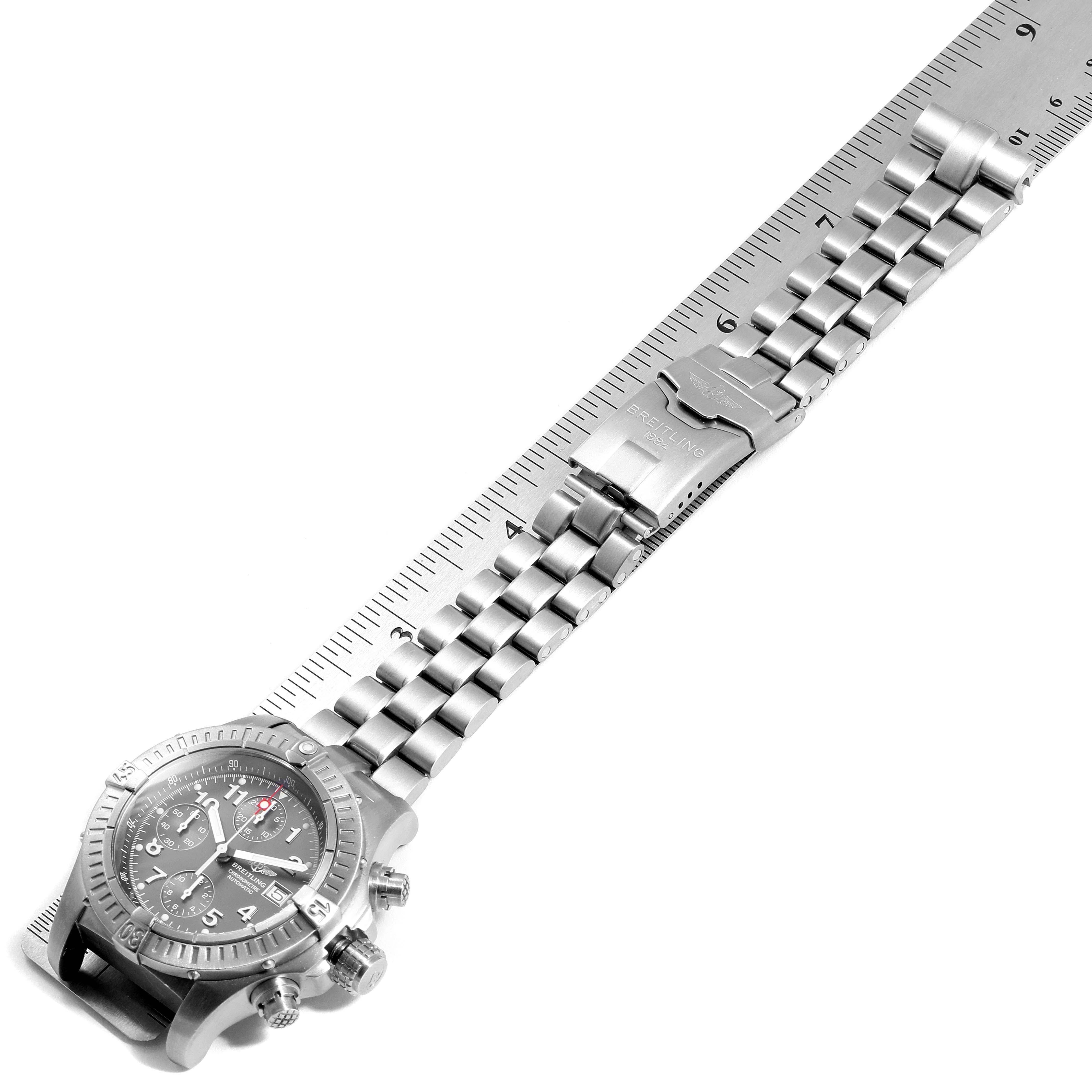 Breitling Aeromarine Avenger Chronograph Titanium Men's Watch E13360 2