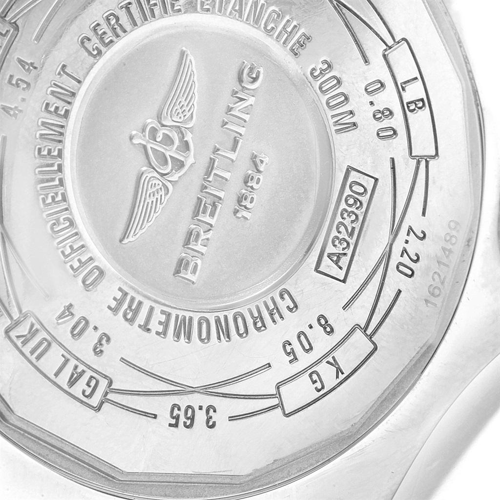 Breitling Aeromarine Avenger II GMT Blue Dial Watch A32390 Box 4
