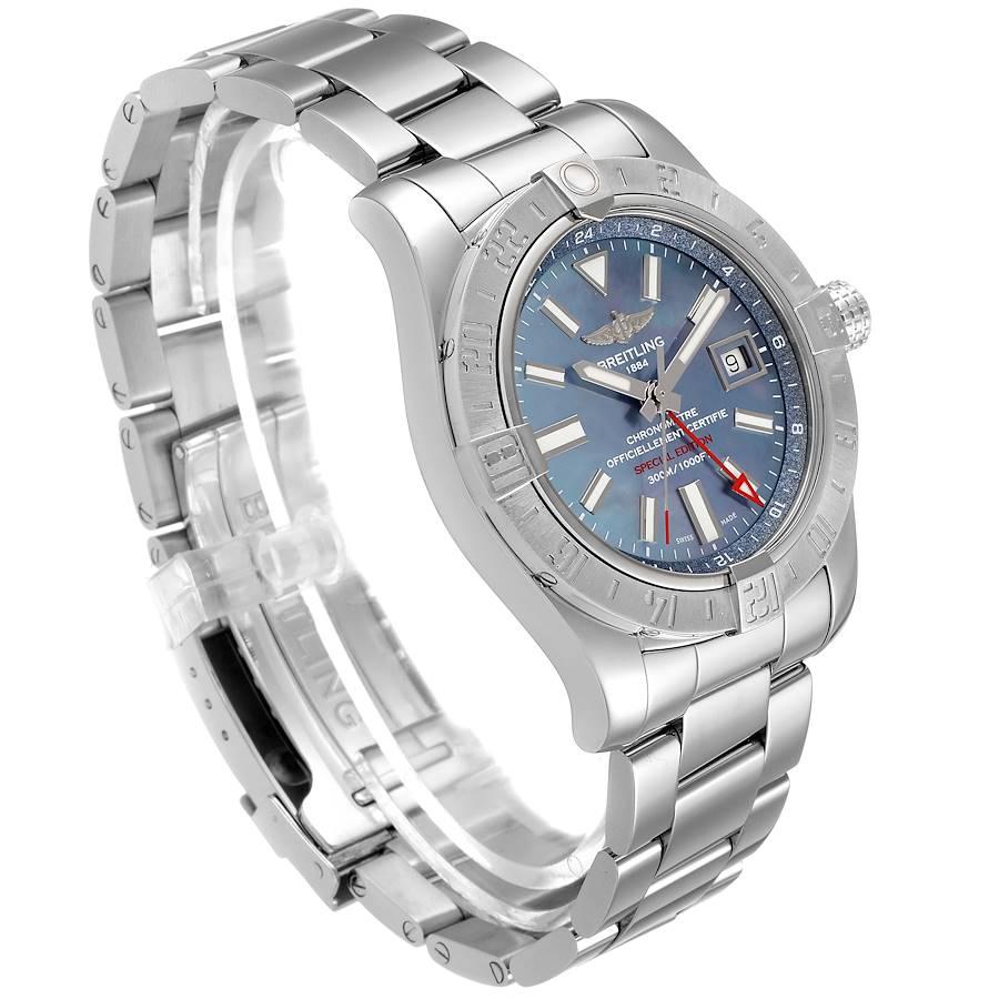 breitling mother of pearl