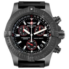 Breitling Aeromarine Avenger Seawolf Schwarzsteel Uhr M73390 Box Papiere