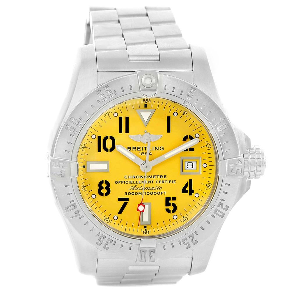 breitling seawolf yellow