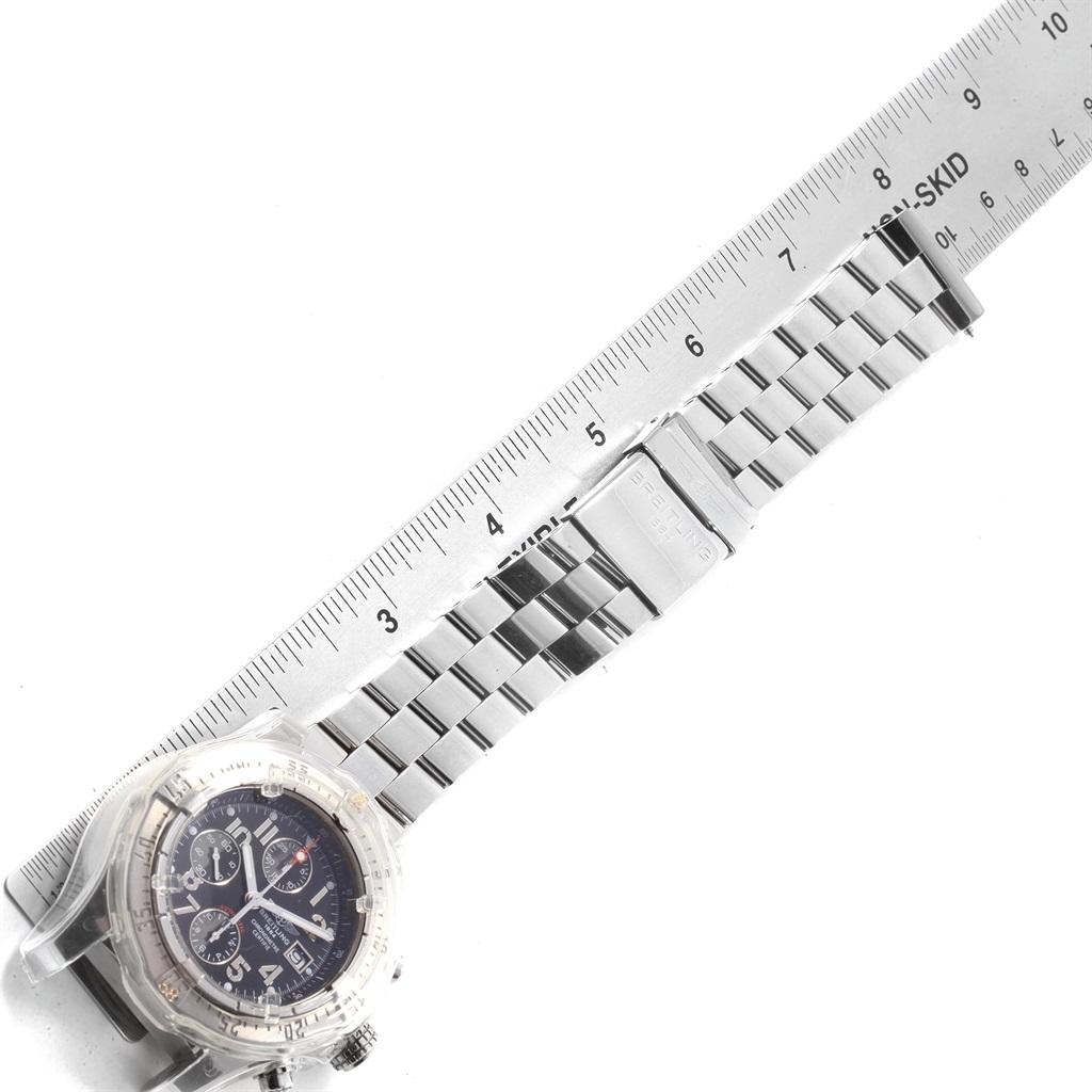 Breitling Aeromarine Avenger Skyland Black Dial Men's Watch A13380 For Sale 7