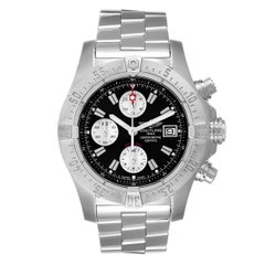 Breitling Aeromarine Avenger Skyland Black Dial Men's Watch A13380