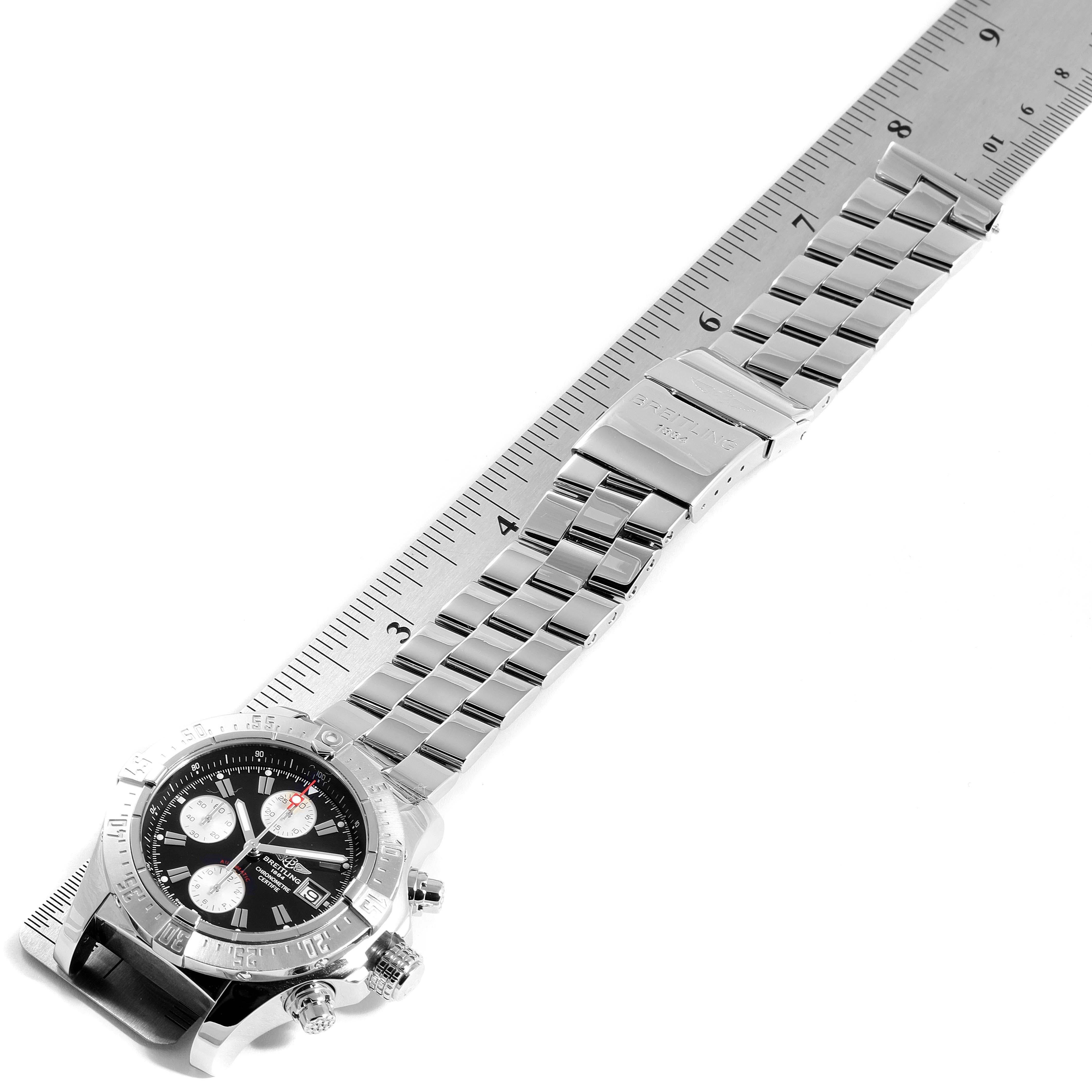 Breitling Aeromarine Avenger Skyland Black Dial Men's Watch A13380 5