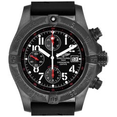 Breitling Montre pour homme Aéromarine Avenger Skyland en acier inoxydable avec boîte et papiers d'origine M13380