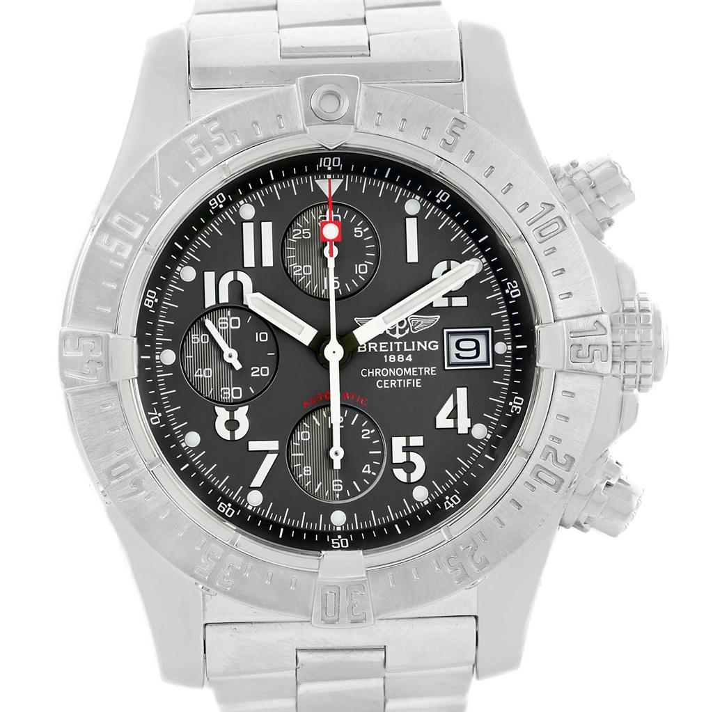 Men's Breitling Aeromarine Avenger Skyland Grey Dial Men’s Watch A13380