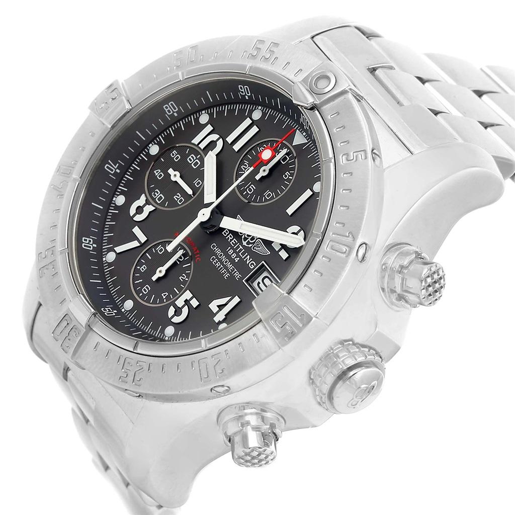 Breitling Aeromarine Avenger Skyland Grey Dial Men’s Watch A13380 1