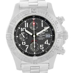 Breitling Aeromarine Avenger Skyland Grey Dial Men’s Watch A13380