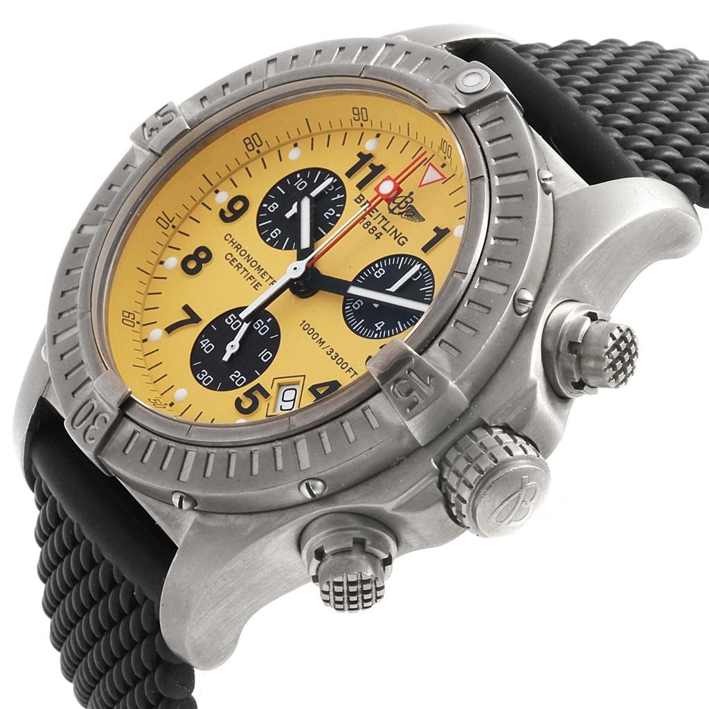 breitling aeromarine chrono avenger m1 ref. e73360