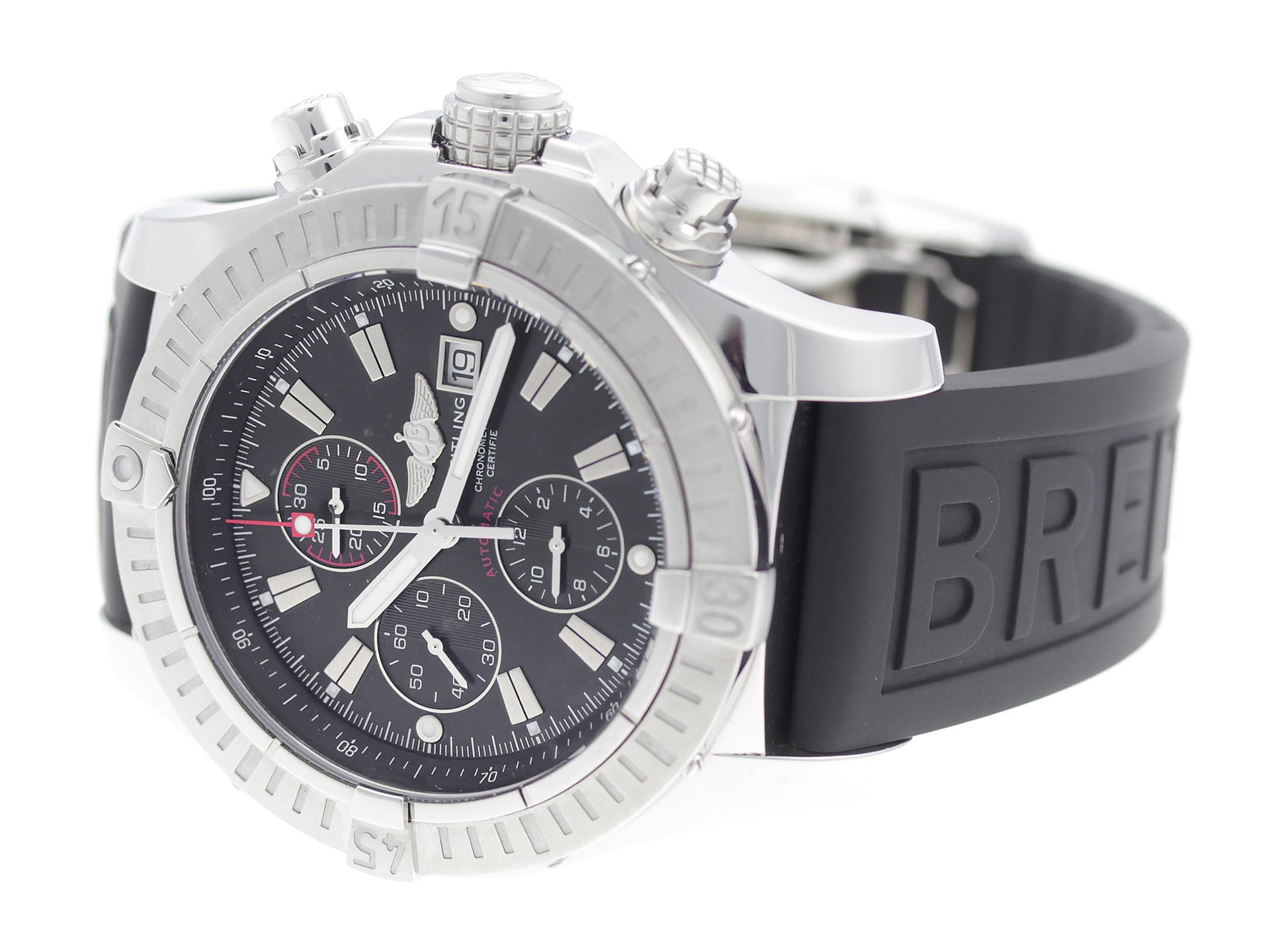 Breitling Aeromarine Super Avenger A1337011/B907 In Excellent Condition In Willow Grove, PA