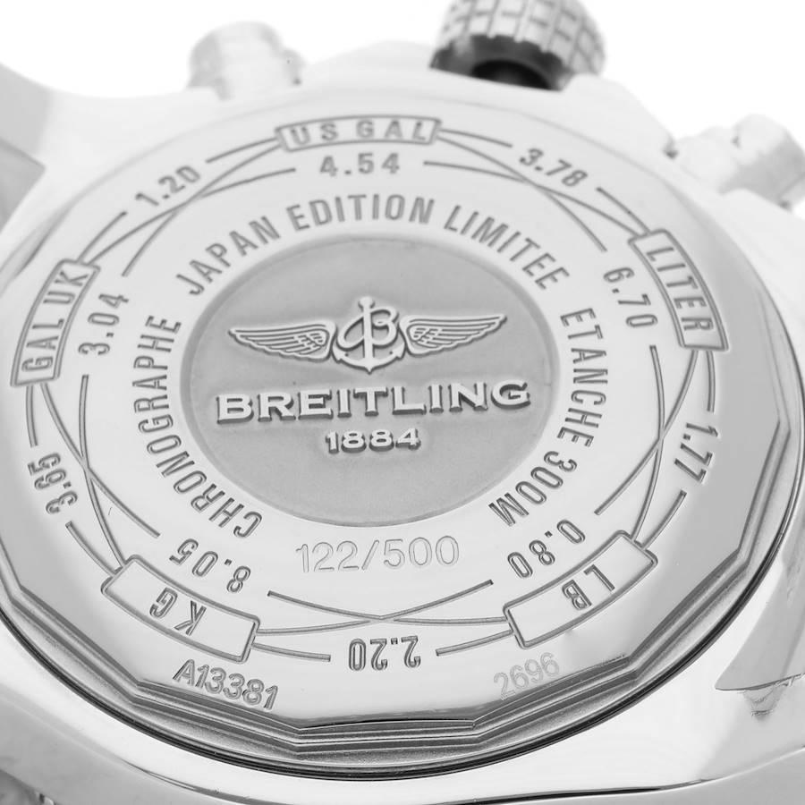 Men's Breitling Aeromarine Super Avenger Mens Watch A13381 Box Card