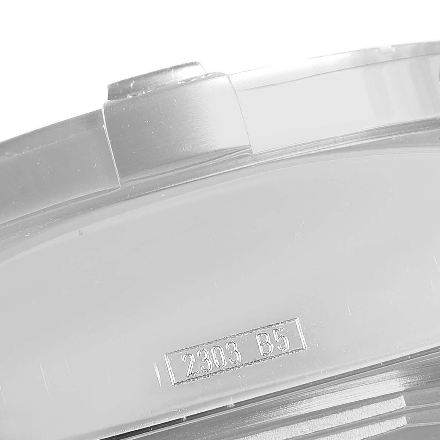 Men's Breitling Aeromarine Super Avenger White Dial Rubber Strap Watch A13370