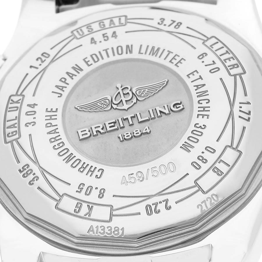 Breitling Aeromarine Super Avenger White Dial Steel Mens Watch A13381 For Sale 3