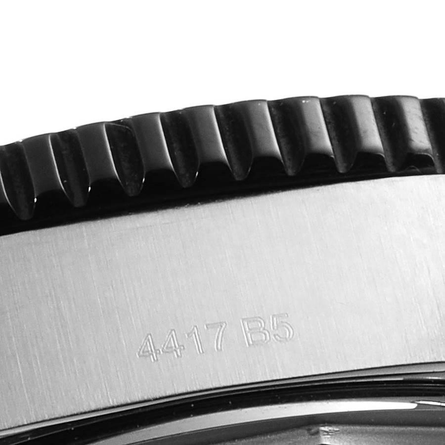 Breitling Aeromarine Superocean 44 Black Dial Watch Y17393 Box Papers In Excellent Condition For Sale In Atlanta, GA