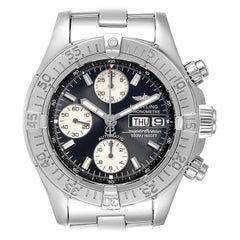 Breitling Aeromarine Superocean Chronograph Watch A13340 Box Papers