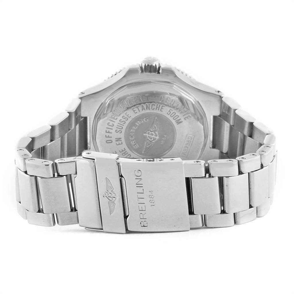 Breitling Aeromarine Superocean GMT Black Dial Men's Watch A32380 For Sale 2