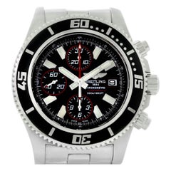 Breitling Aeromarine SuperOcean II Chronograph Watch A13341 Box Papers