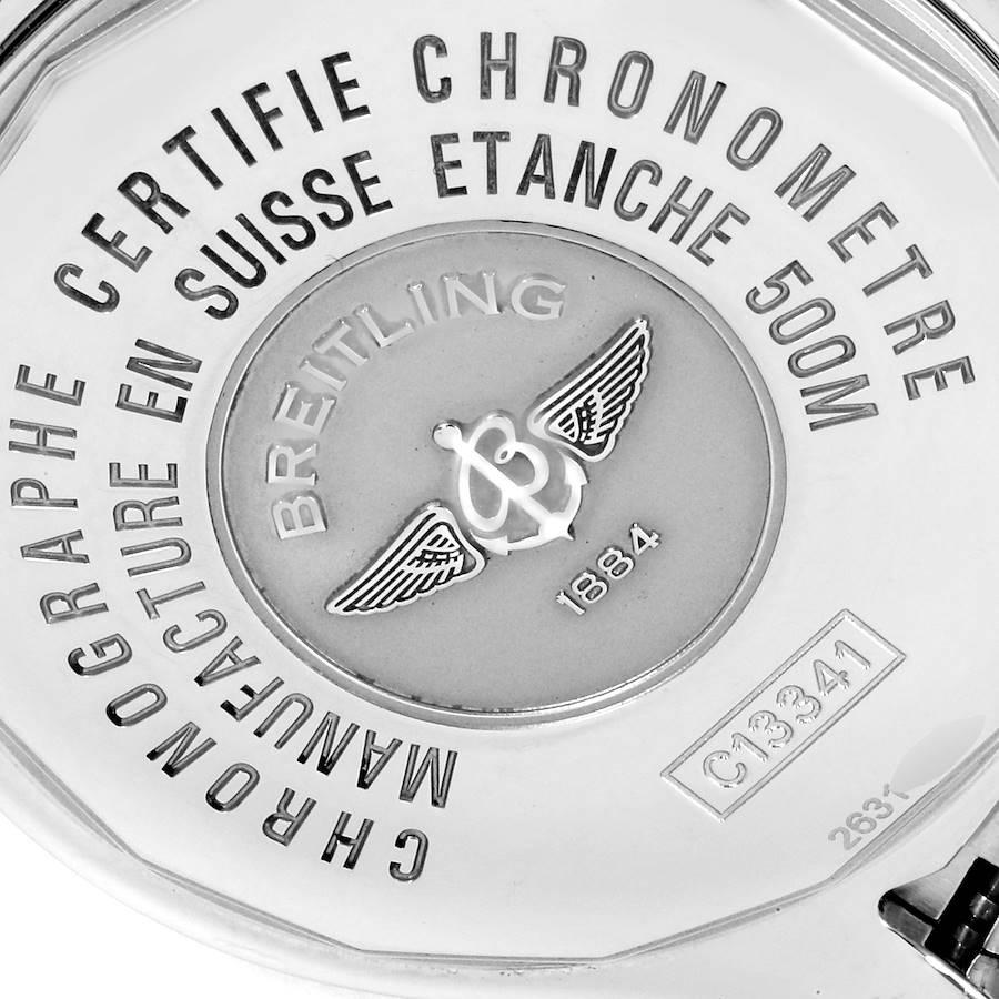 Breitling Aeromarine SuperOcean II Steel Rose Gold Watch C13341 Box Papers For Sale 1