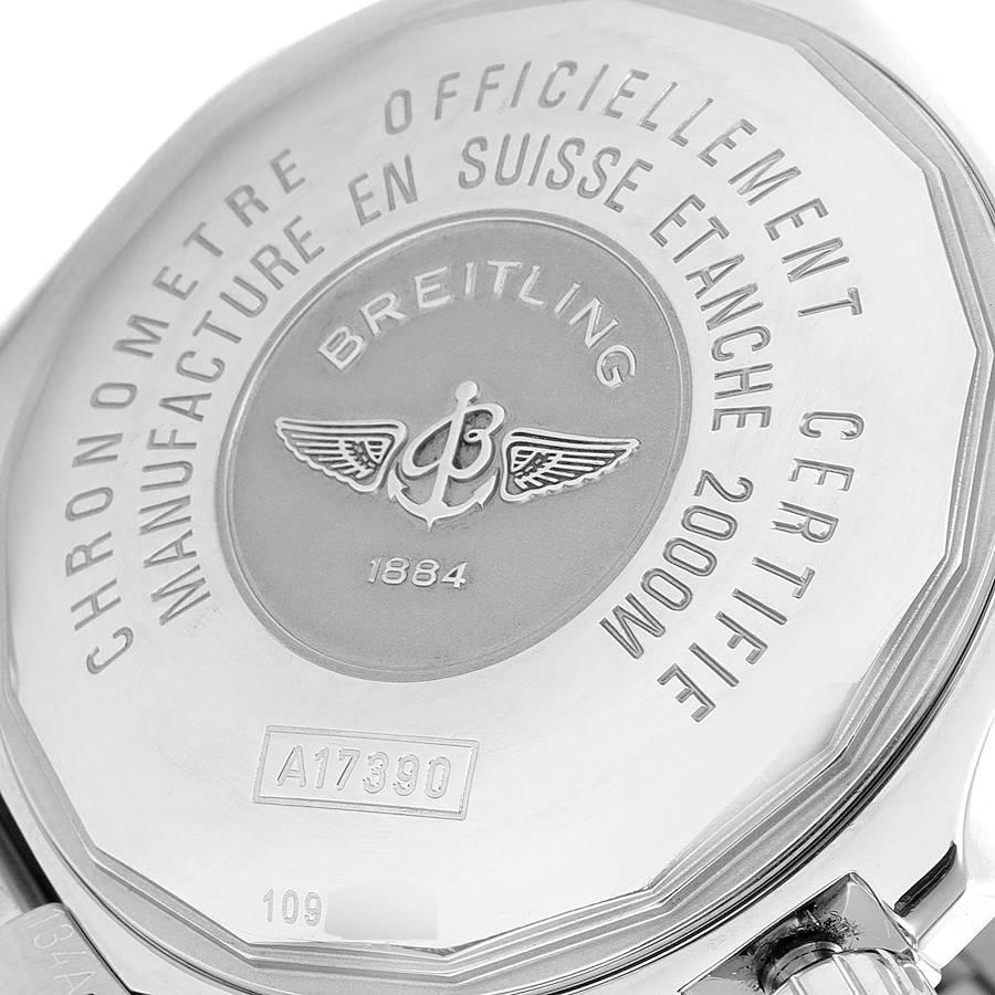 Men's Breitling Aeromarine Superocean Steelfish Silver Dial Mens Watch A17390 For Sale