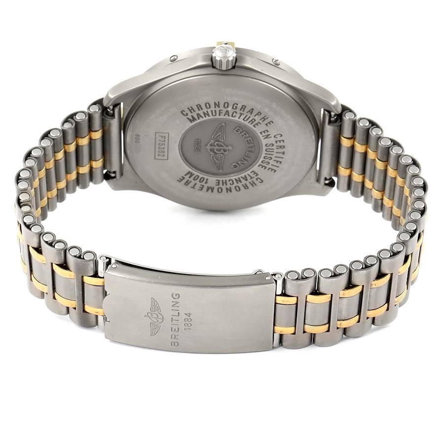 Breitling Aerospace Advantage Titanium Perpetual Alarm Watch F75362 Papers For Sale 1