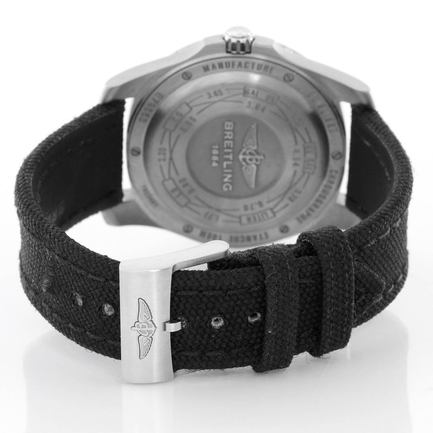 Men's Breitling Titanium Aerospace Avantage Quartz Wristwatch