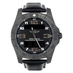 Breitling Aerospace Evo Nacht Mission SuperQuartz Quarz-Armbanduhr Ref V79363