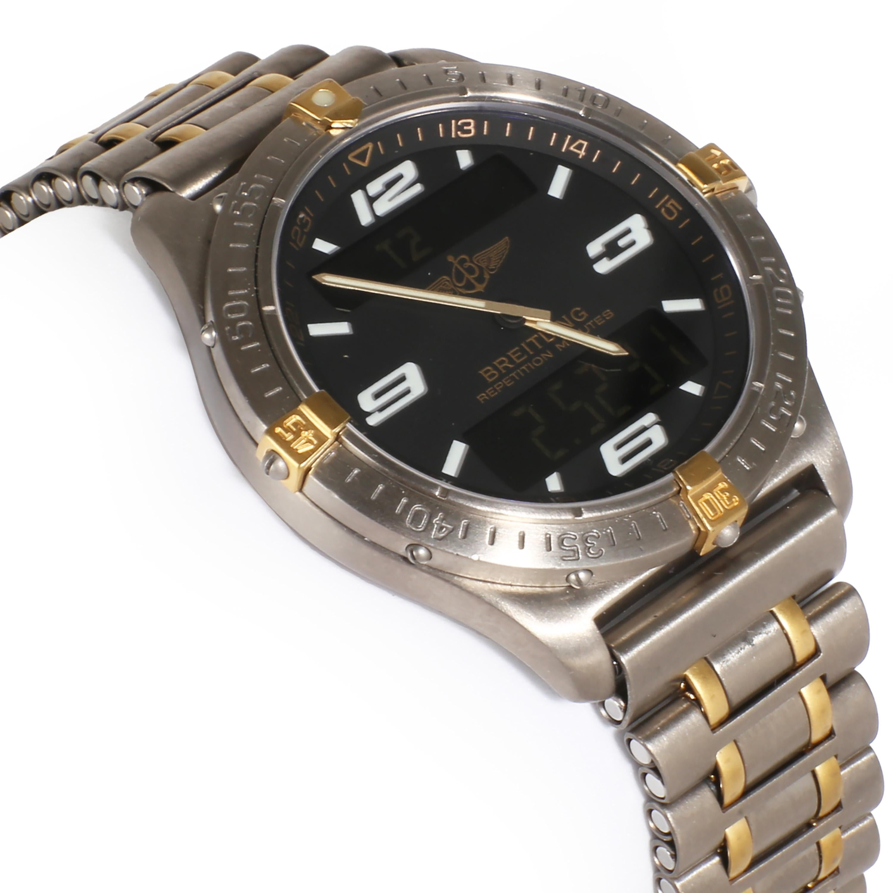 Breitling Aerospace F6536210/B423 Men's Watch in 18kt Titanium/Yellow Gold 1
