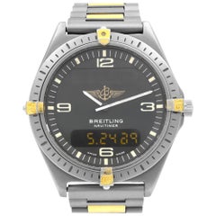 Used Breitling Aerospace Grey Dial Titanium Quartz Men's Watch F56059