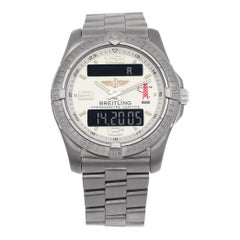 Used Breitling Aerospace titanium Quartz Wristwatch Ref e79362