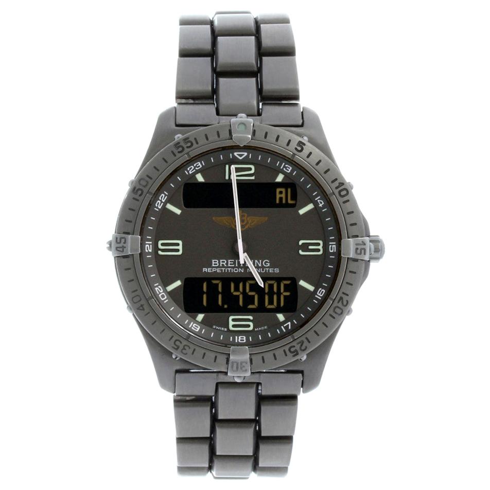 Breitling Aerospace Titanium Watch E65062